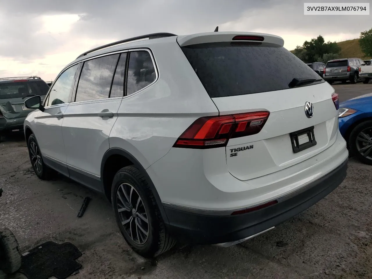 2020 Volkswagen Tiguan Se VIN: 3VV2B7AX9LM076794 Lot: 62336334