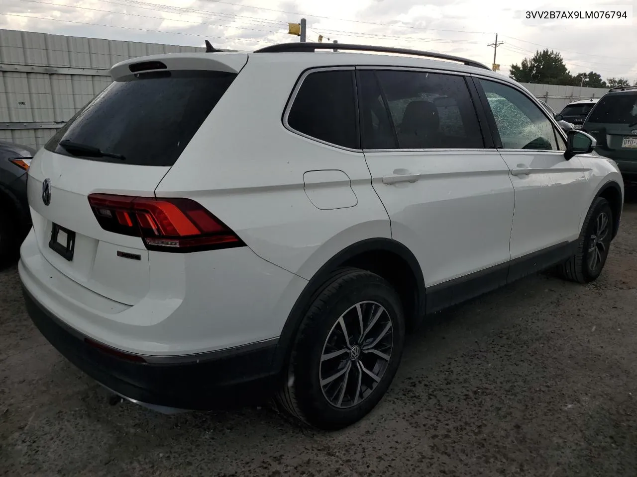 2020 Volkswagen Tiguan Se VIN: 3VV2B7AX9LM076794 Lot: 62336334