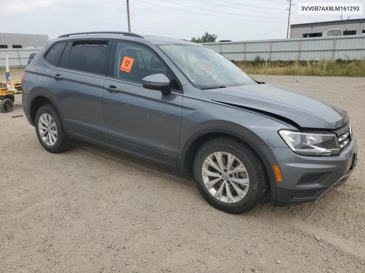 2020 Volkswagen Tiguan S VIN: 3VV0B7AX8LM161293 Lot: 64989934