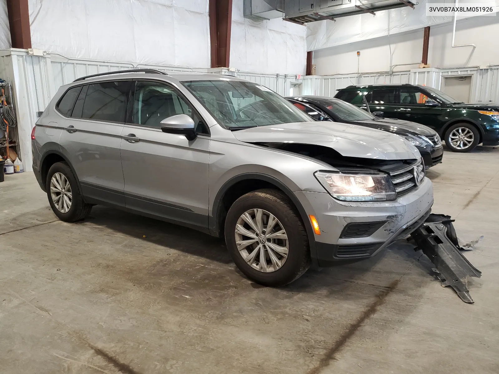 2020 Volkswagen Tiguan S VIN: 3VV0B7AX8LM051926 Lot: 65256224