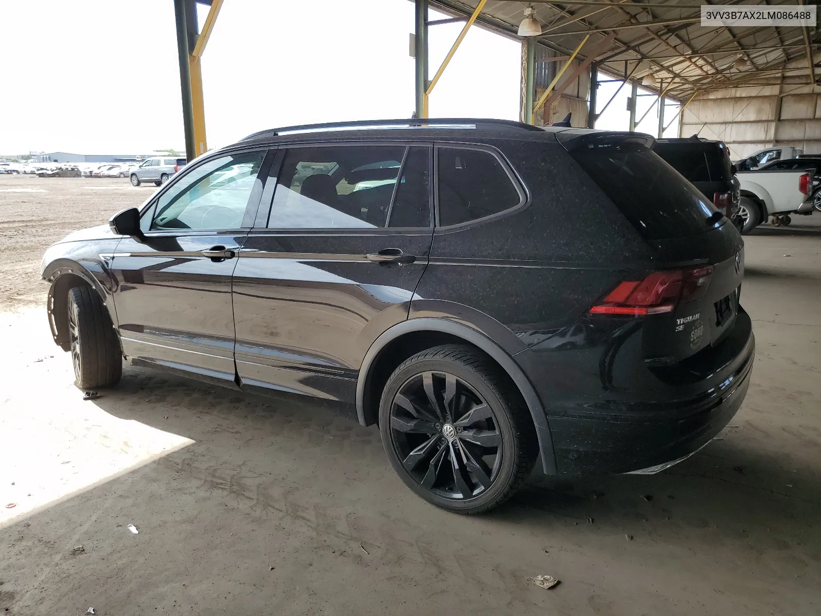 2020 Volkswagen Tiguan Se VIN: 3VV3B7AX2LM086488 Lot: 65987334