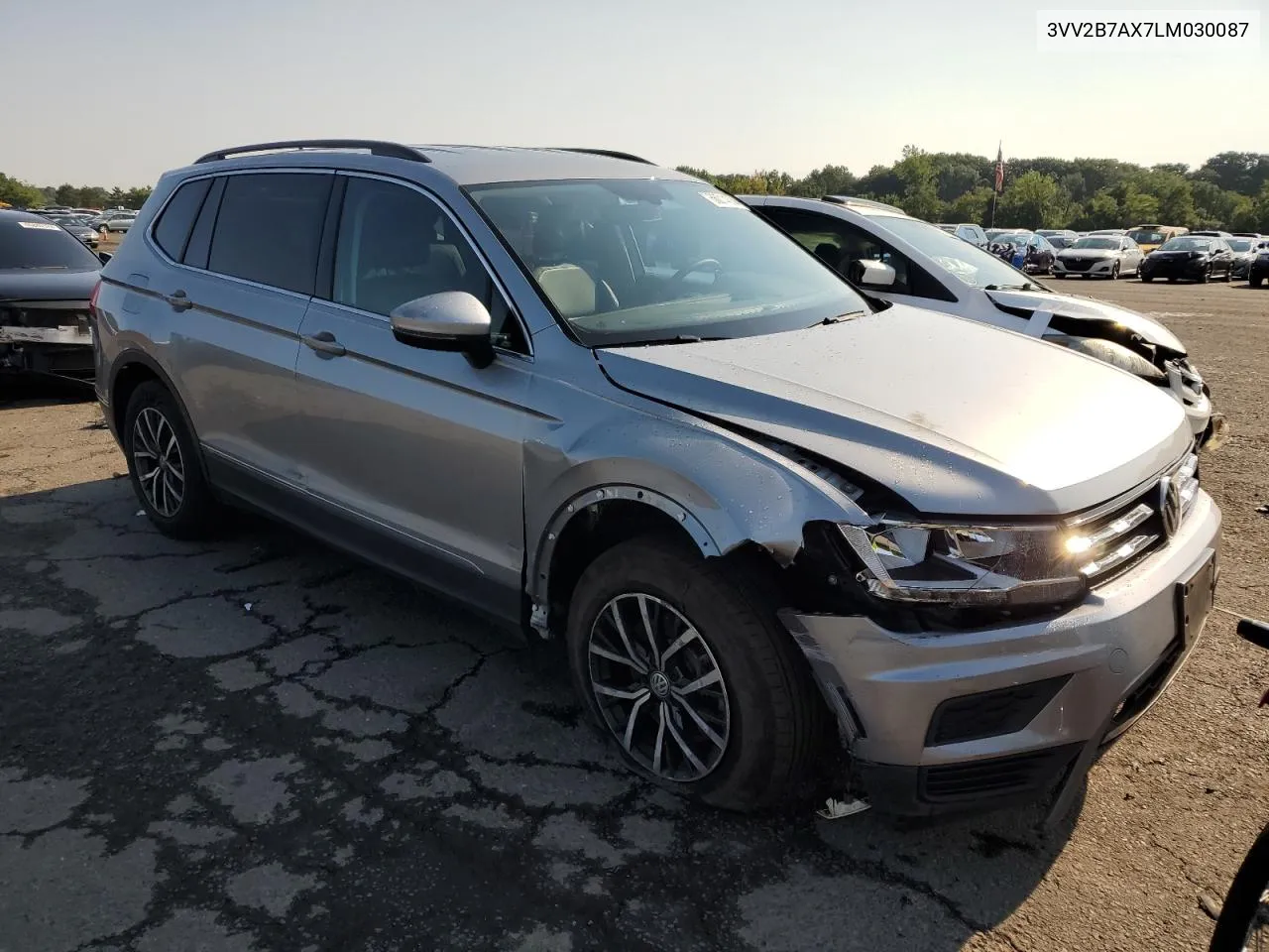 2020 Volkswagen Tiguan Se VIN: 3VV2B7AX7LM030087 Lot: 66014304