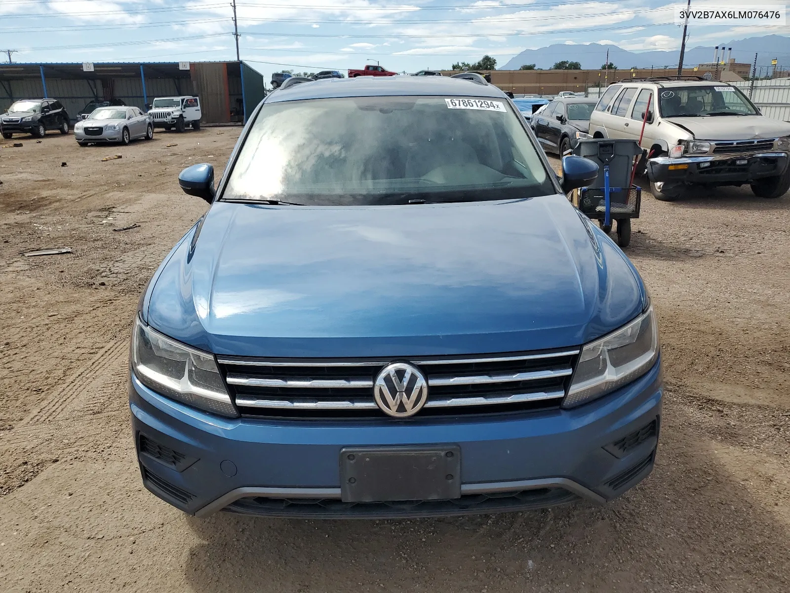 3VV2B7AX6LM076476 2020 Volkswagen Tiguan Se