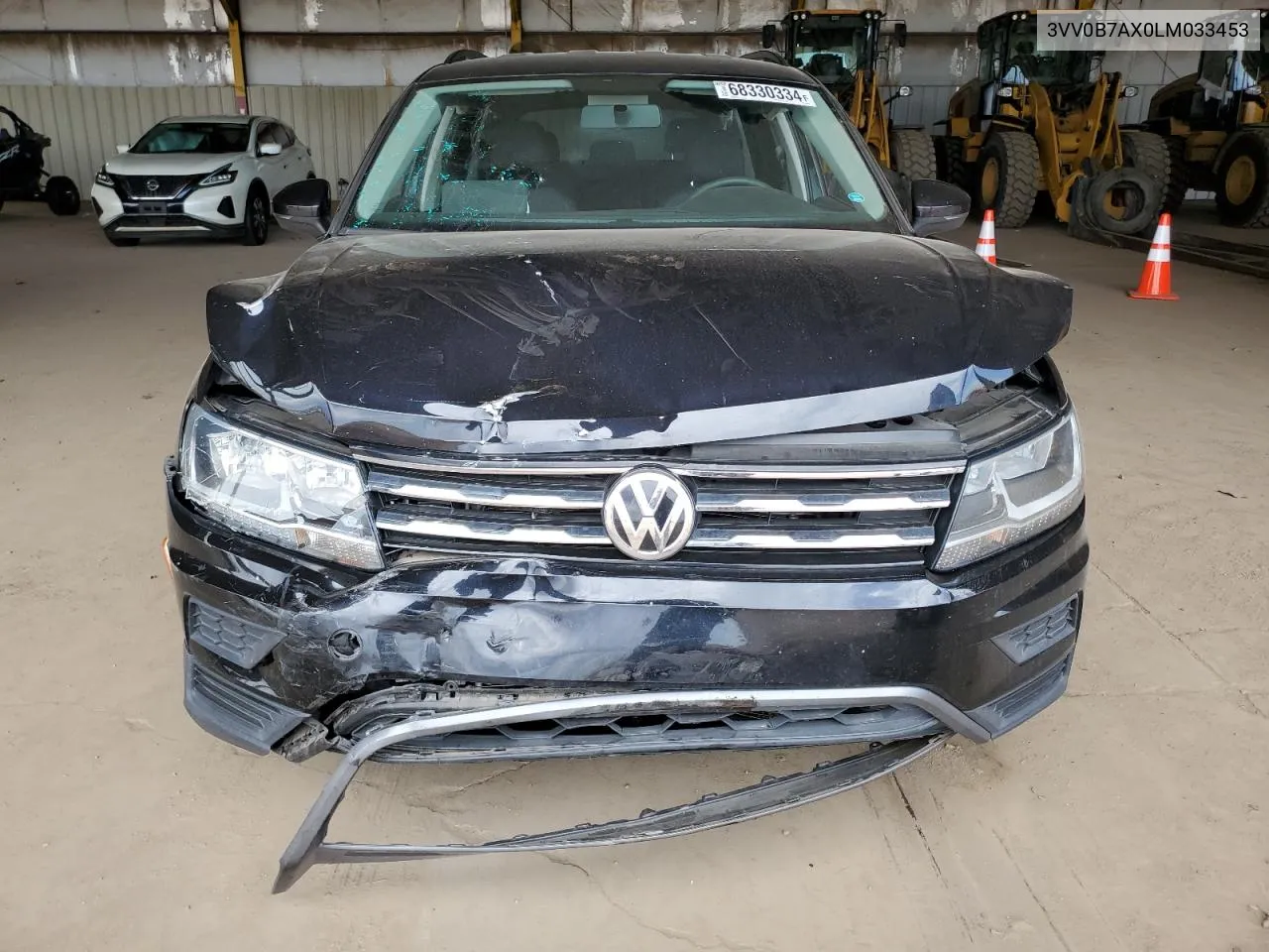 2020 Volkswagen Tiguan S VIN: 3VV0B7AX0LM033453 Lot: 68330334