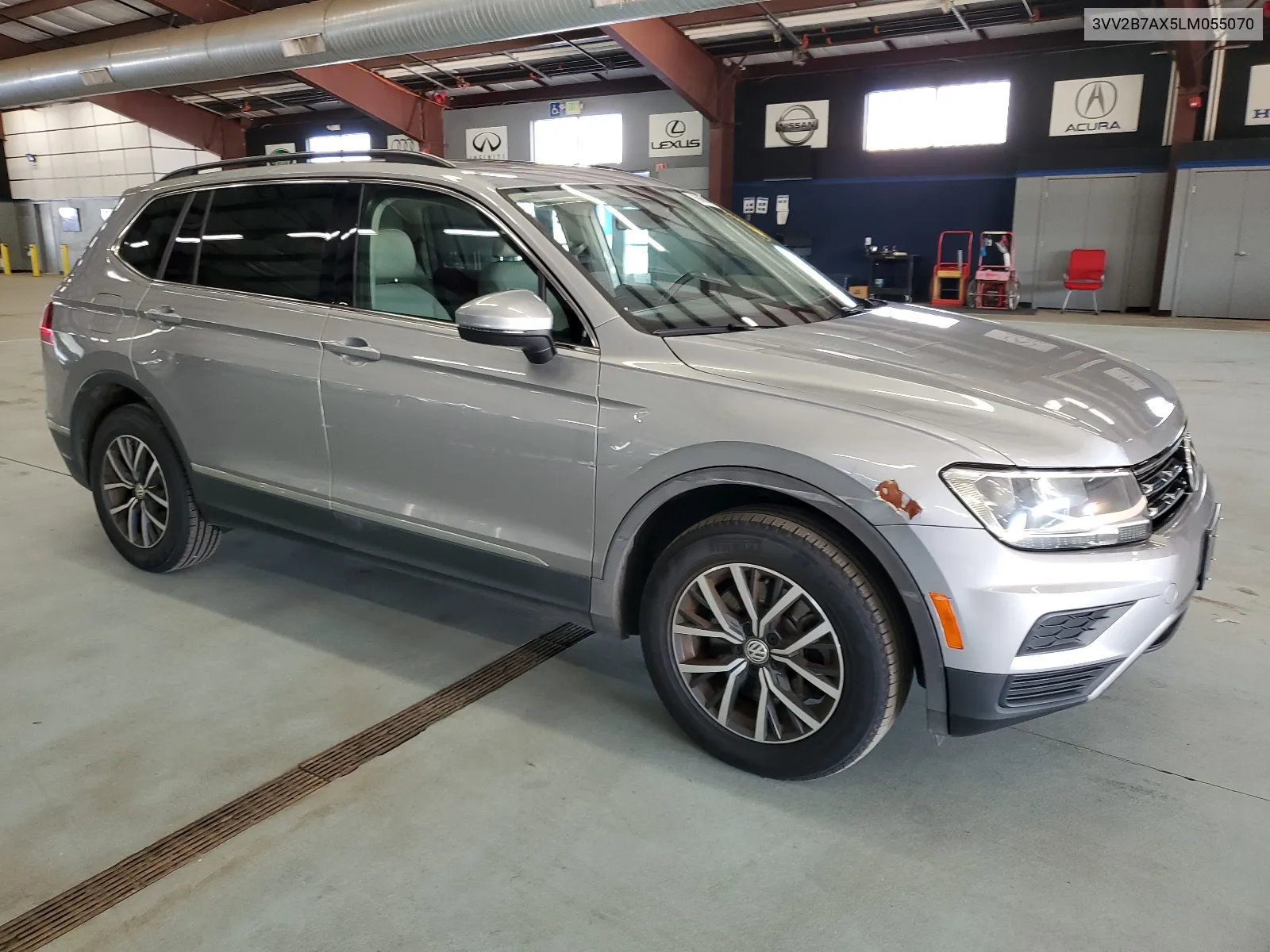 2020 Volkswagen Tiguan Se VIN: 3VV2B7AX5LM055070 Lot: 68684694