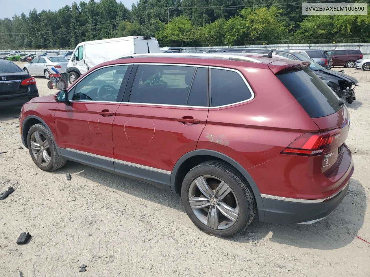 2020 Volkswagen Tiguan Se VIN: 3VV2B7AX5LM100590 Lot: 68910624