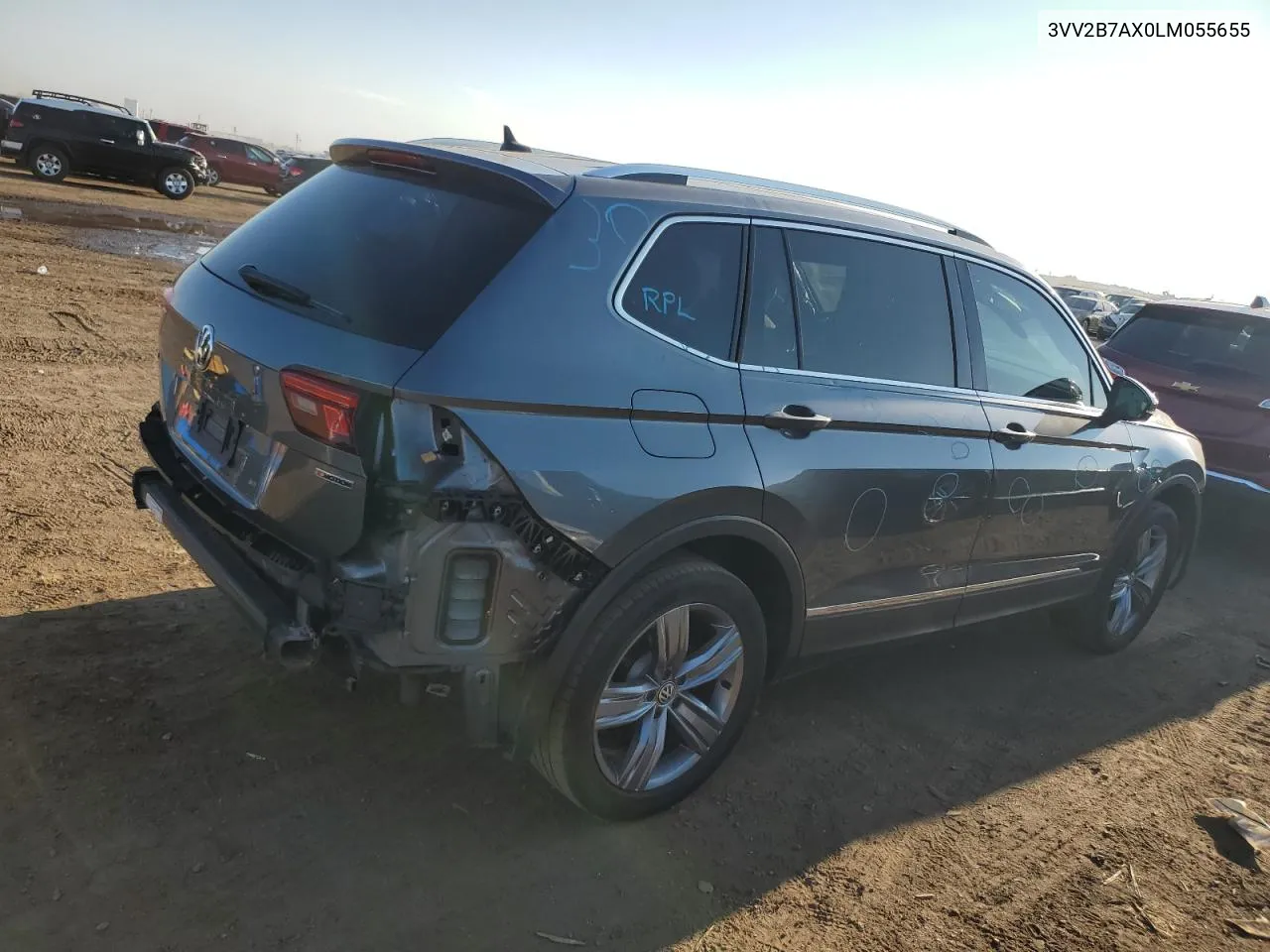 3VV2B7AX0LM055655 2020 Volkswagen Tiguan Se