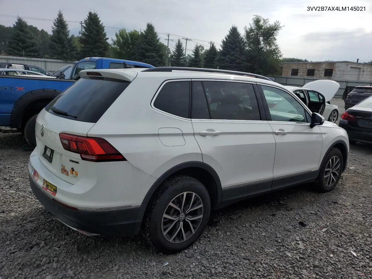 2020 Volkswagen Tiguan Se VIN: 3VV2B7AX4LM145021 Lot: 69467134