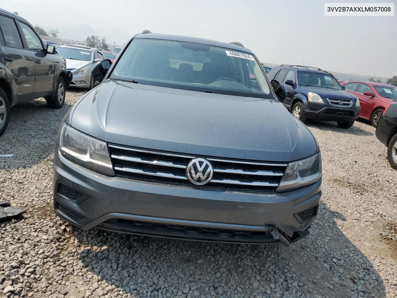 3VV2B7AXXLM057008 2020 Volkswagen Tiguan Se