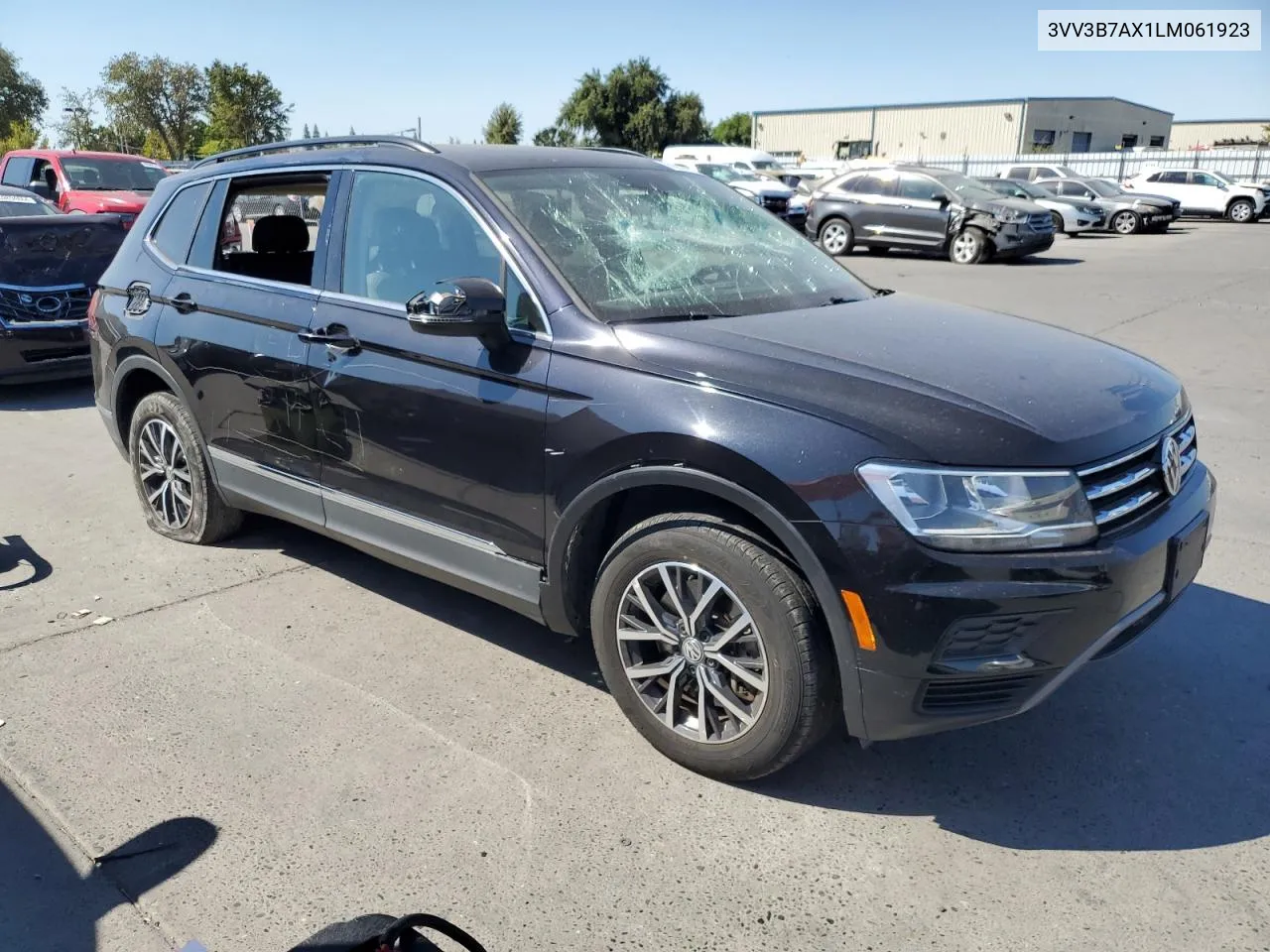 2020 Volkswagen Tiguan Se VIN: 3VV3B7AX1LM061923 Lot: 69974974