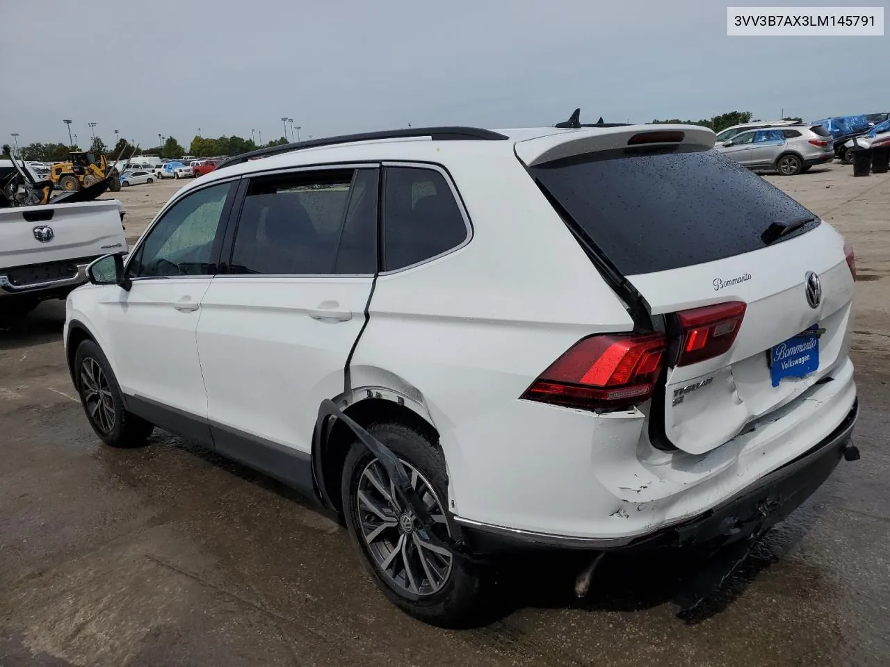 3VV3B7AX3LM145791 2020 Volkswagen Tiguan Se