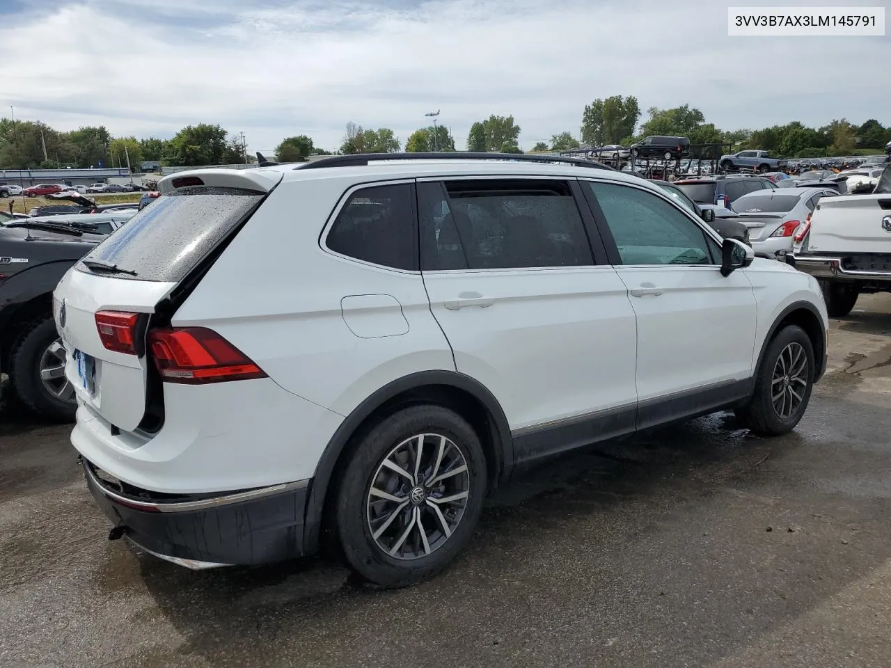 3VV3B7AX3LM145791 2020 Volkswagen Tiguan Se