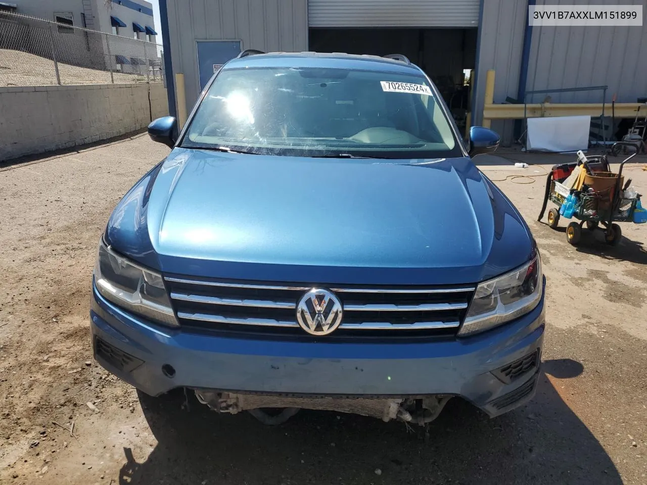 3VV1B7AXXLM151899 2020 Volkswagen Tiguan S