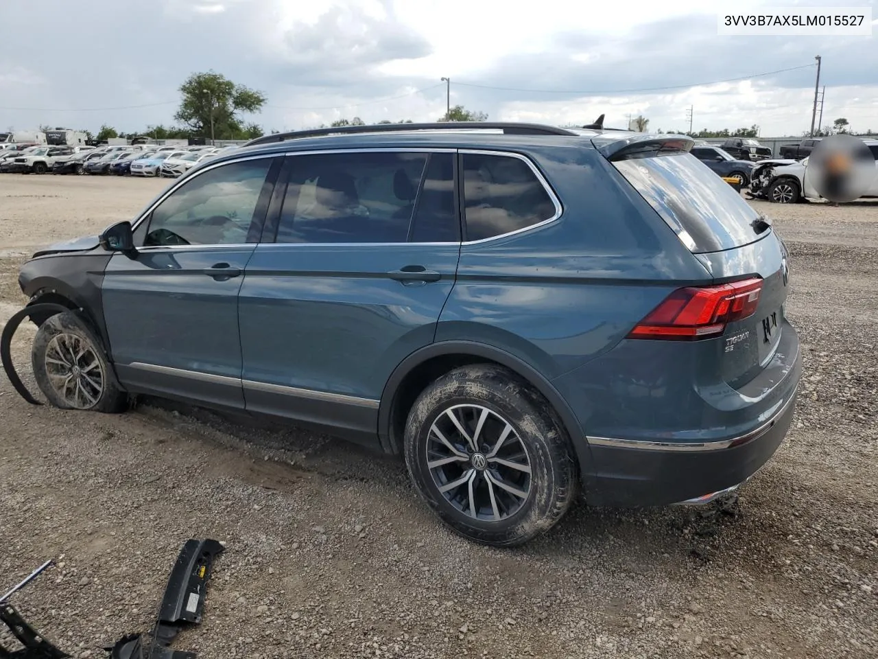 2020 Volkswagen Tiguan Se VIN: 3VV3B7AX5LM015527 Lot: 70516244