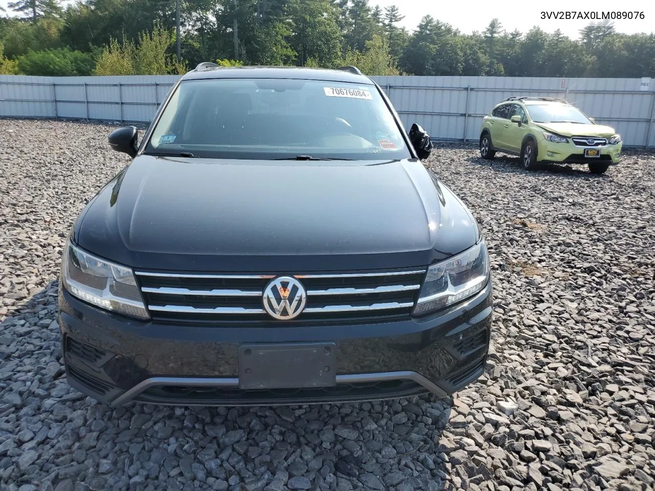 3VV2B7AX0LM089076 2020 Volkswagen Tiguan Se