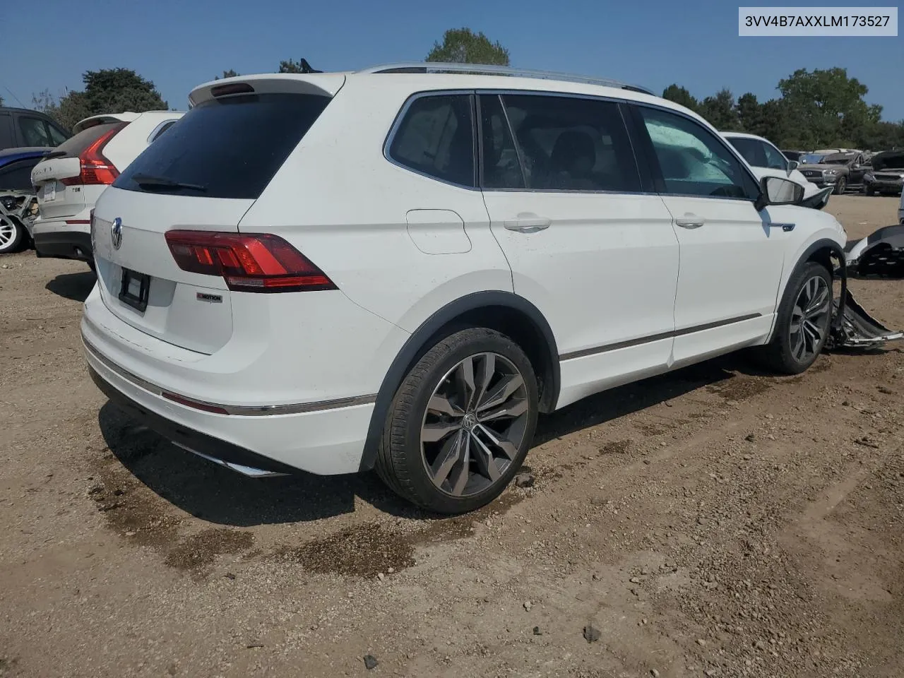 2020 Volkswagen Tiguan Sel Premium R-Line VIN: 3VV4B7AXXLM173527 Lot: 70884054