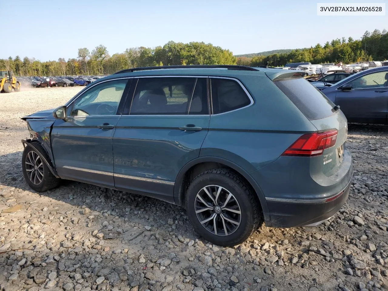 2020 Volkswagen Tiguan Se VIN: 3VV2B7AX2LM026528 Lot: 71107194