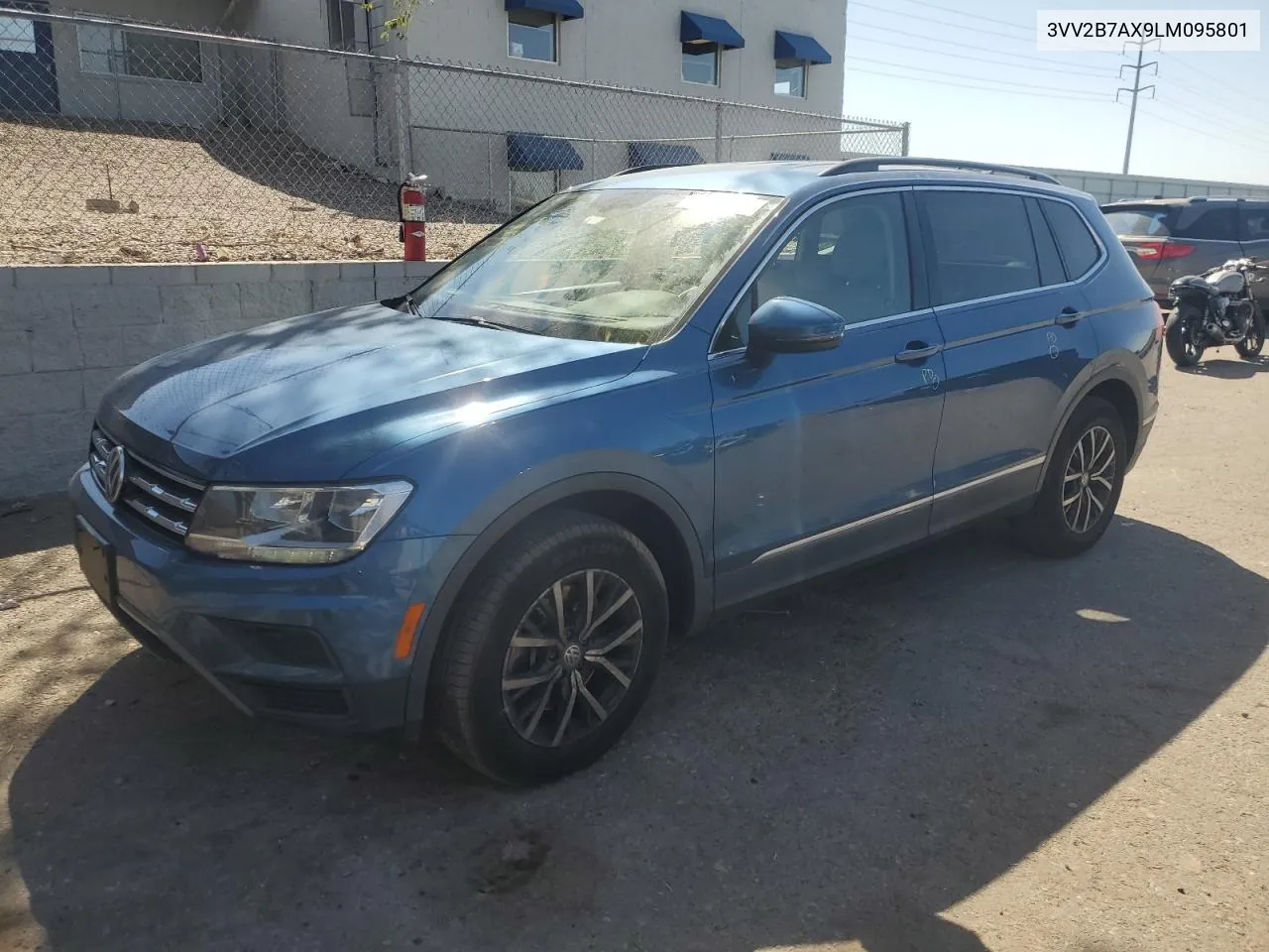 2020 Volkswagen Tiguan Se VIN: 3VV2B7AX9LM095801 Lot: 71121814