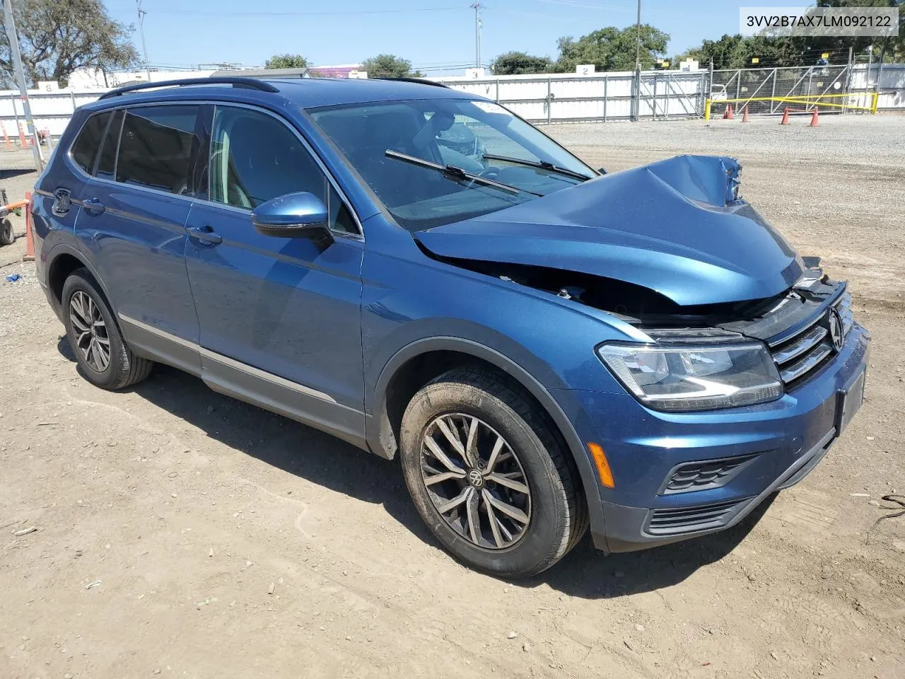 3VV2B7AX7LM092122 2020 Volkswagen Tiguan Se