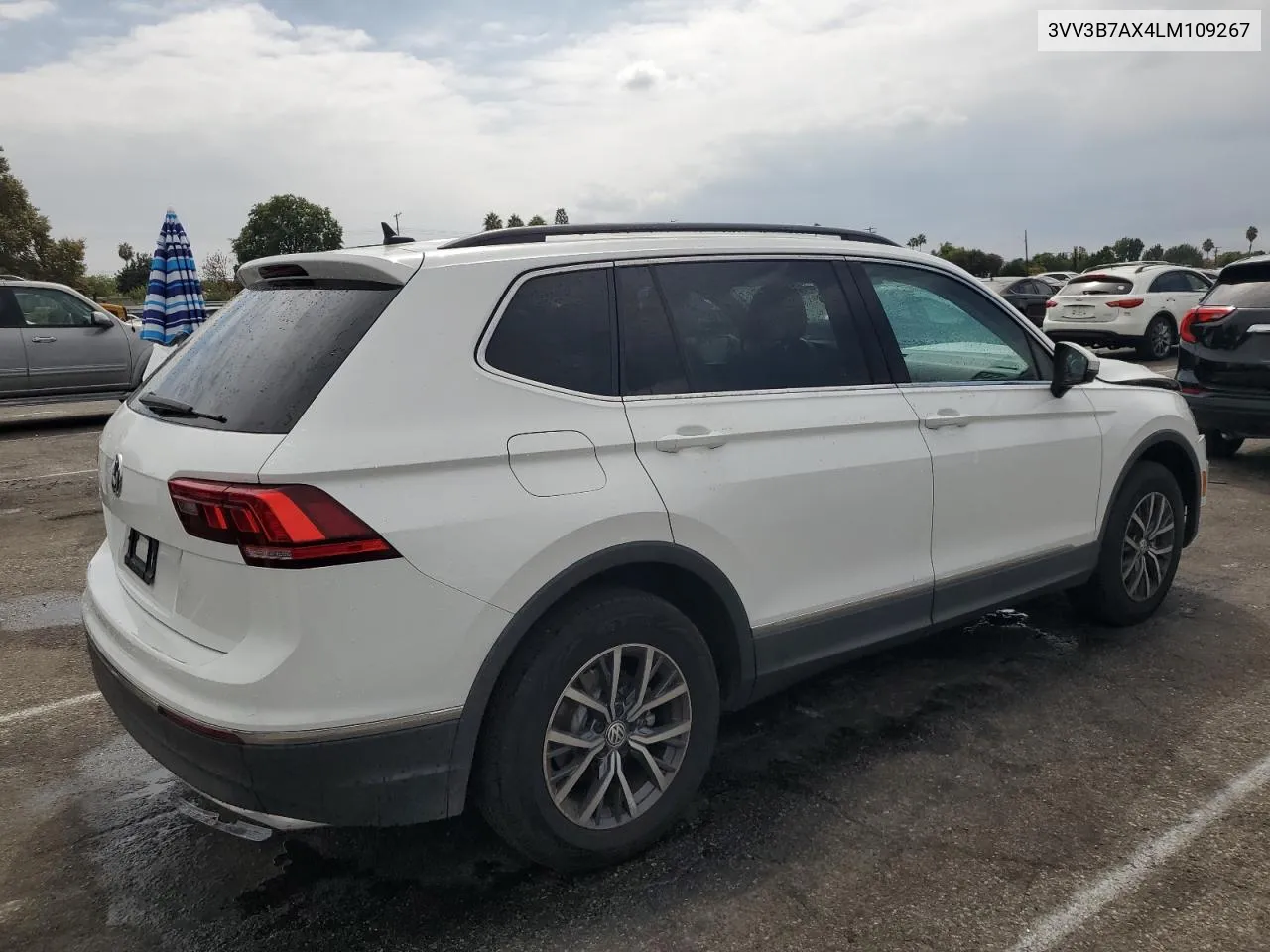 2020 Volkswagen Tiguan Se VIN: 3VV3B7AX4LM109267 Lot: 72197494