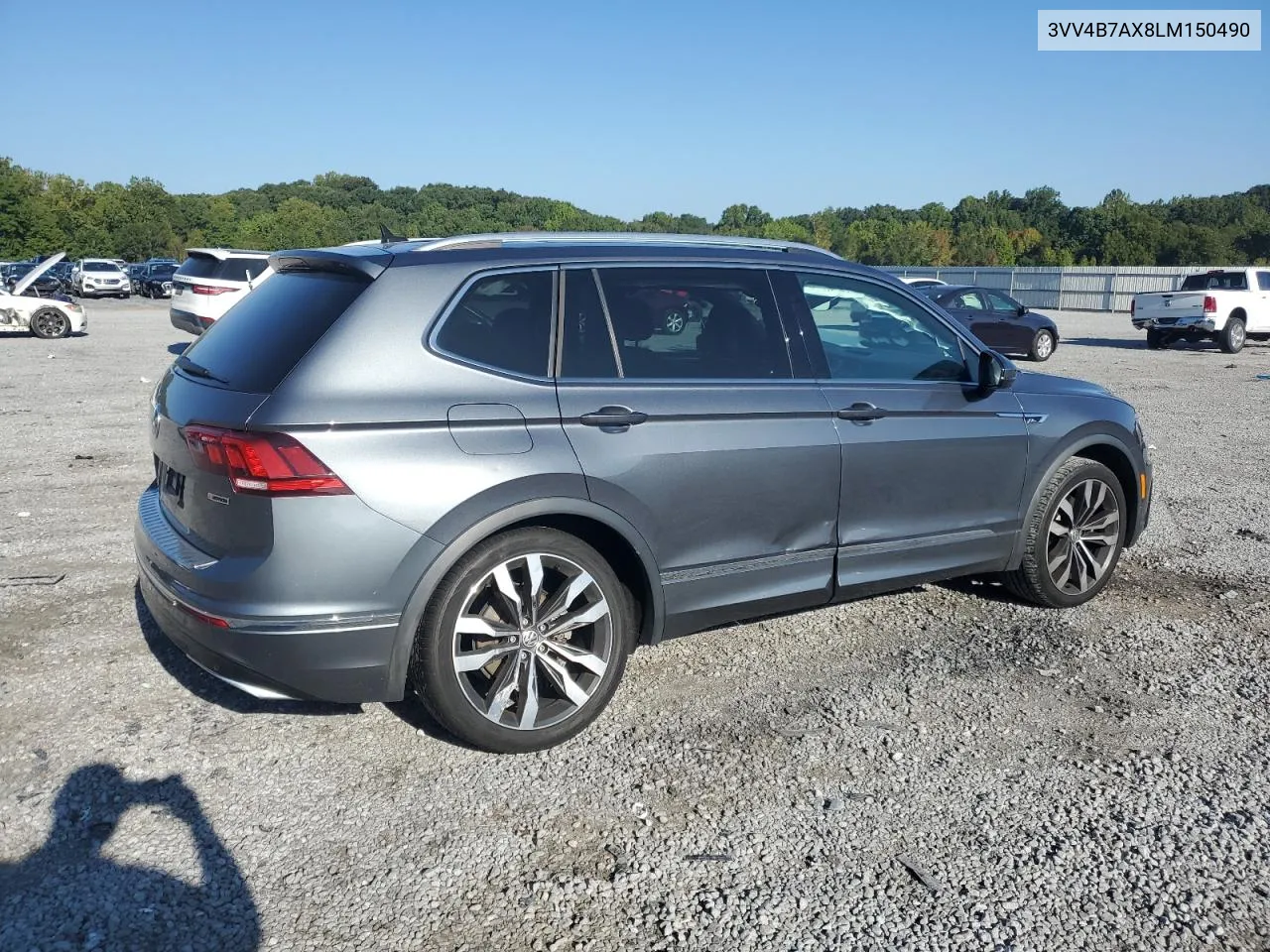 2020 Volkswagen Tiguan Sel Premium R-Line VIN: 3VV4B7AX8LM150490 Lot: 72205814