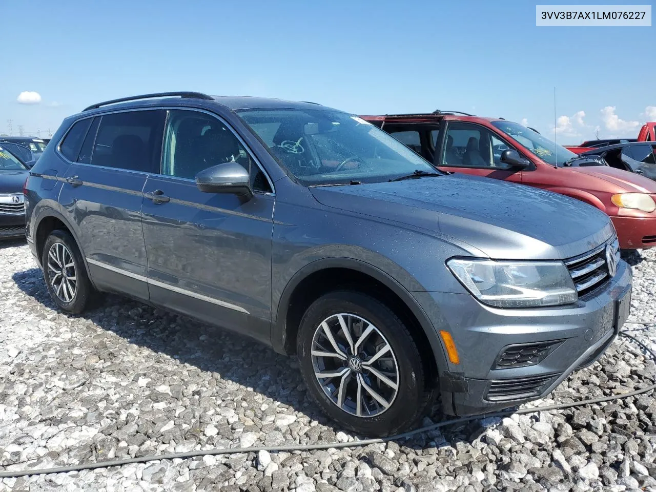 2020 Volkswagen Tiguan Se VIN: 3VV3B7AX1LM076227 Lot: 72513434