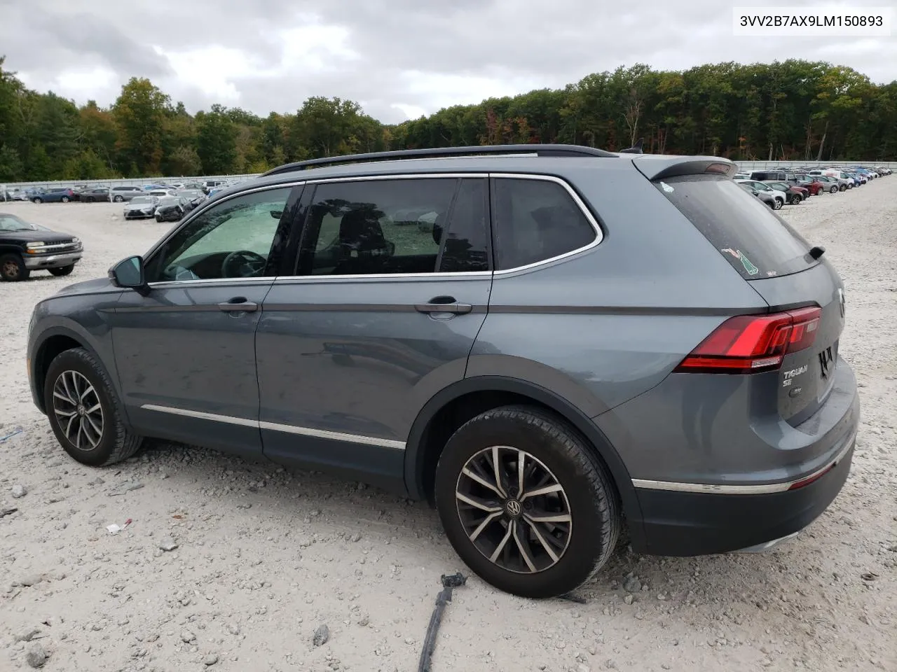 2020 Volkswagen Tiguan Se VIN: 3VV2B7AX9LM150893 Lot: 72539374