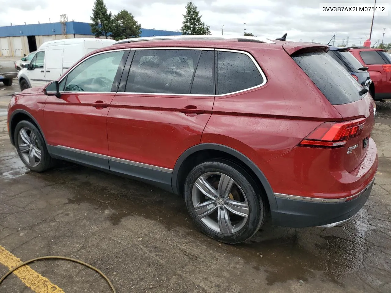 2020 Volkswagen Tiguan Se VIN: 3VV3B7AX2LM075412 Lot: 72586014