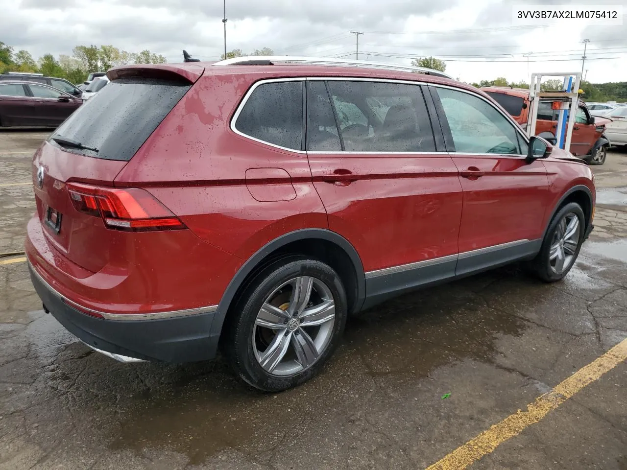 3VV3B7AX2LM075412 2020 Volkswagen Tiguan Se