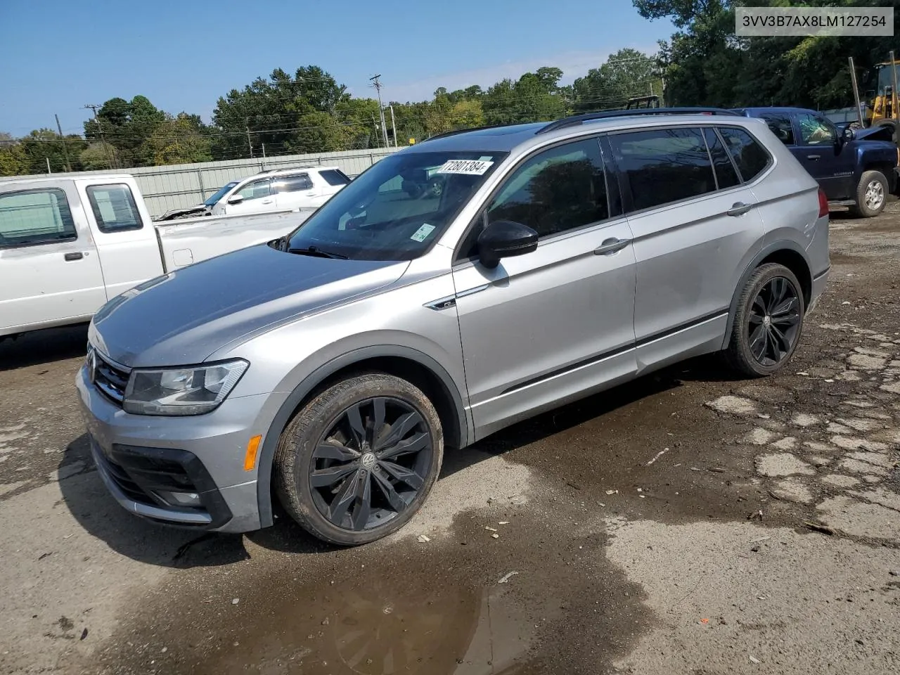 2020 Volkswagen Tiguan Se VIN: 3VV3B7AX8LM127254 Lot: 72801384