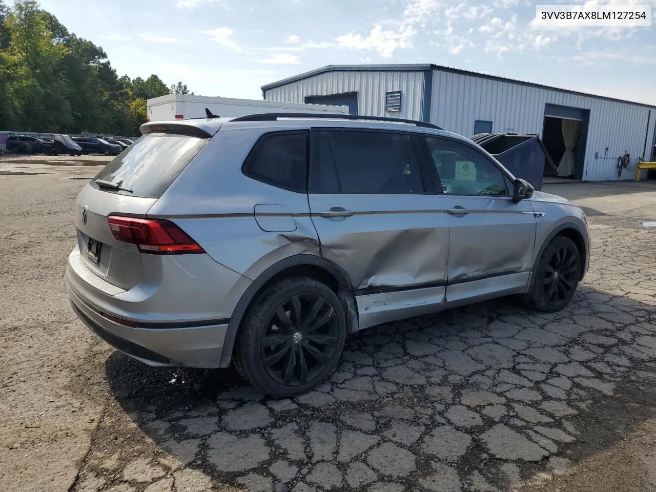 2020 Volkswagen Tiguan Se VIN: 3VV3B7AX8LM127254 Lot: 72801384