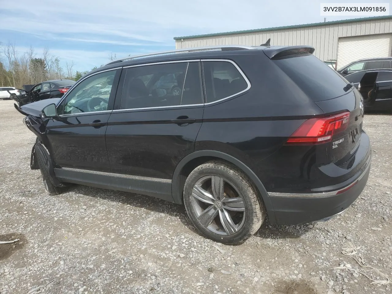 2020 Volkswagen Tiguan Se VIN: 3VV2B7AX3LM091856 Lot: 72893844