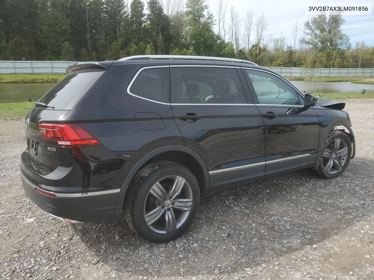 2020 Volkswagen Tiguan Se VIN: 3VV2B7AX3LM091856 Lot: 72893844