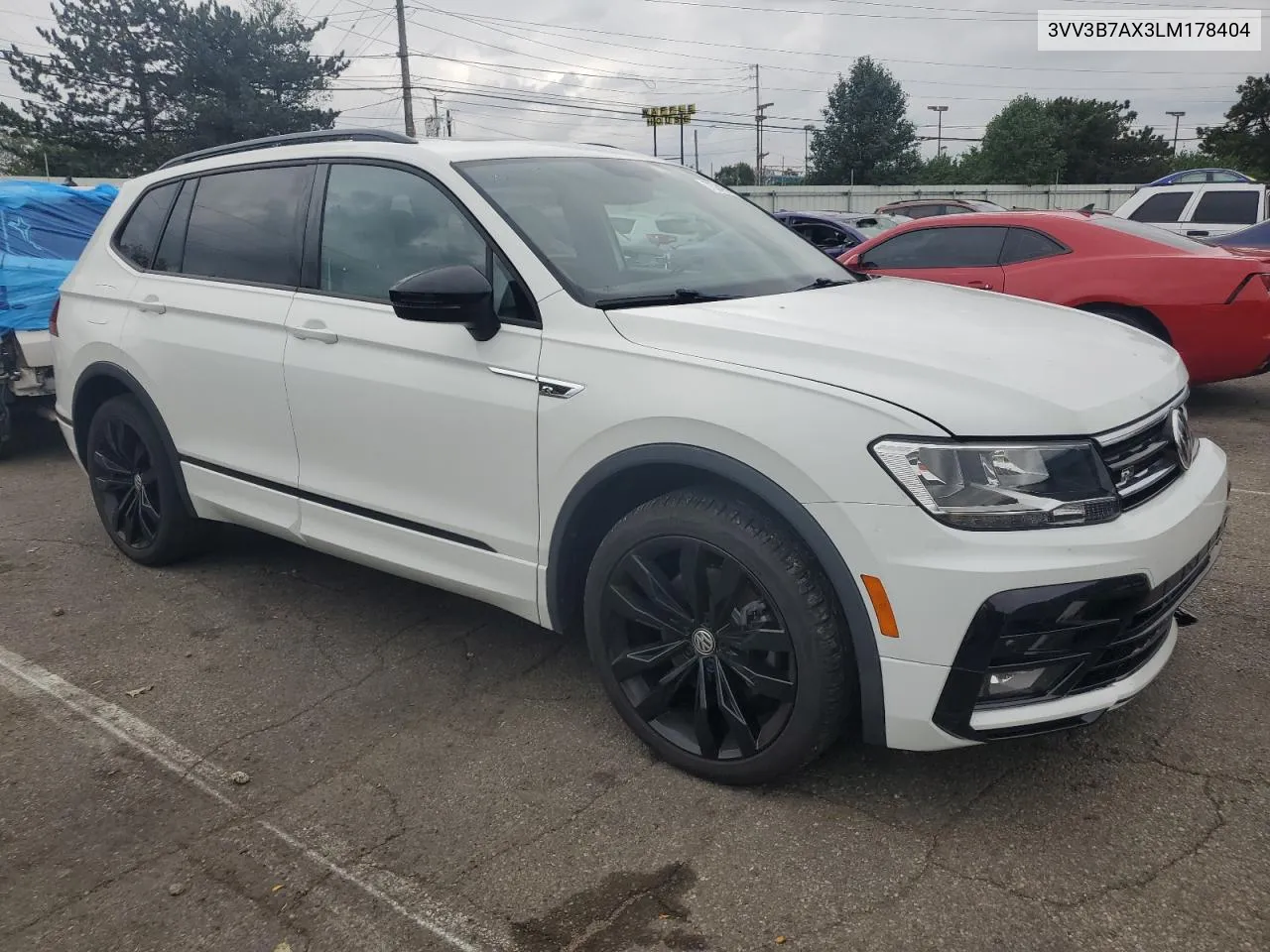 2020 Volkswagen Tiguan Se VIN: 3VV3B7AX3LM178404 Lot: 73249344