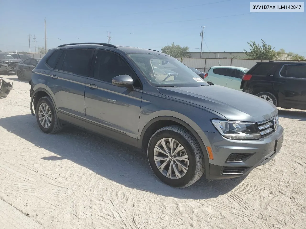 2020 Volkswagen Tiguan S VIN: 3VV1B7AX1LM142847 Lot: 73516074