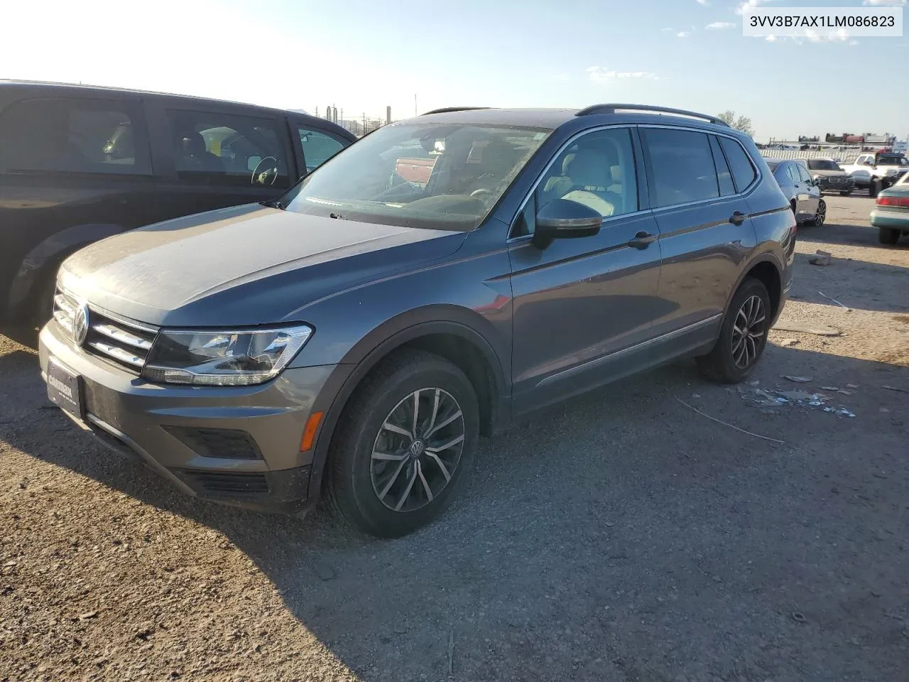 2020 Volkswagen Tiguan Se VIN: 3VV3B7AX1LM086823 Lot: 73608864