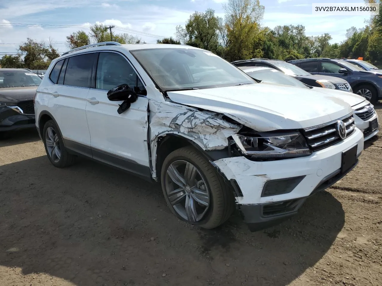 2020 Volkswagen Tiguan Se VIN: 3VV2B7AX5LM156030 Lot: 73751034