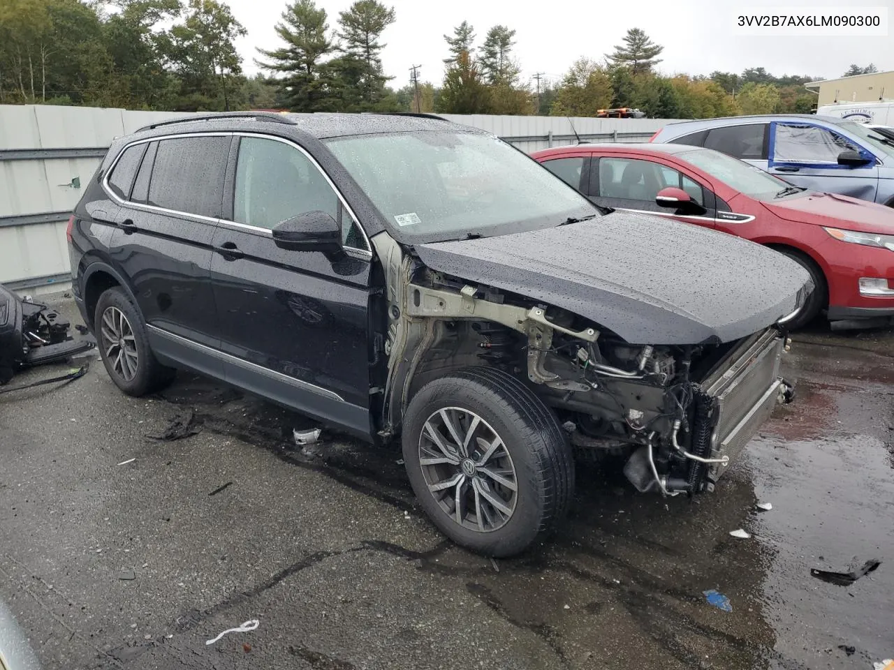 2020 Volkswagen Tiguan Se VIN: 3VV2B7AX6LM090300 Lot: 73785124