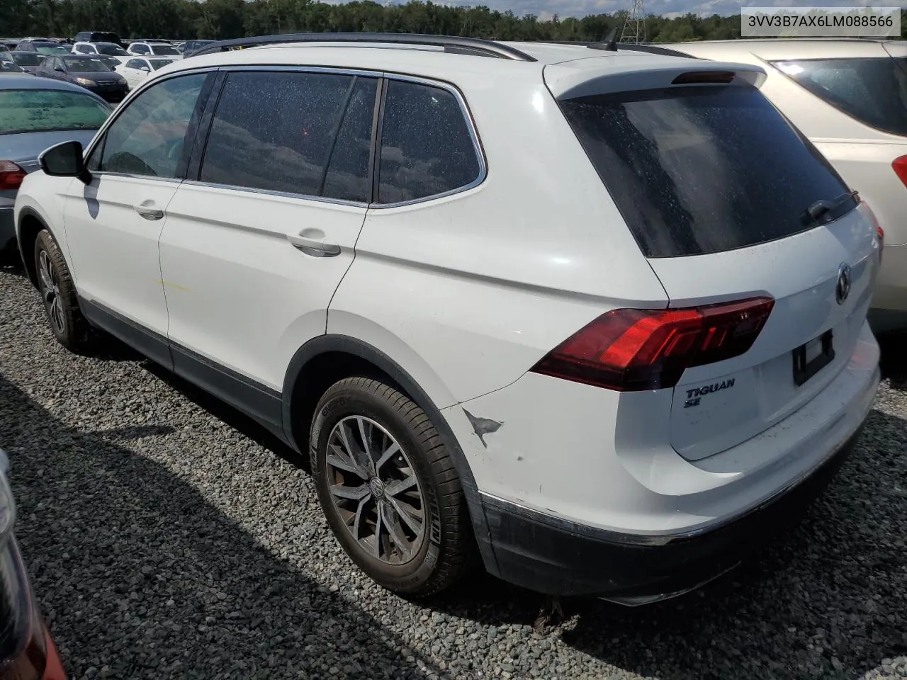 3VV3B7AX6LM088566 2020 Volkswagen Tiguan Se