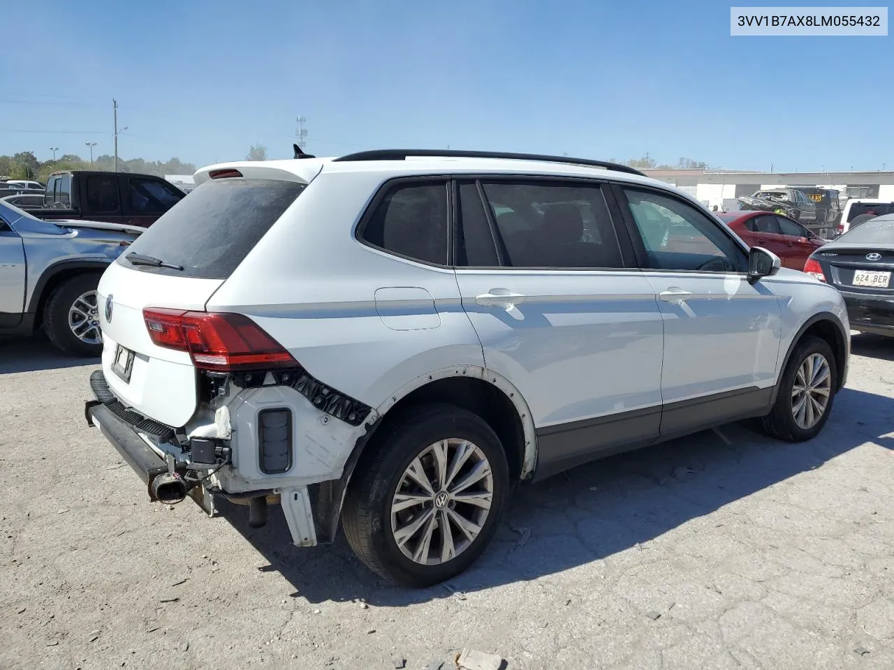 3VV1B7AX8LM055432 2020 Volkswagen Tiguan S