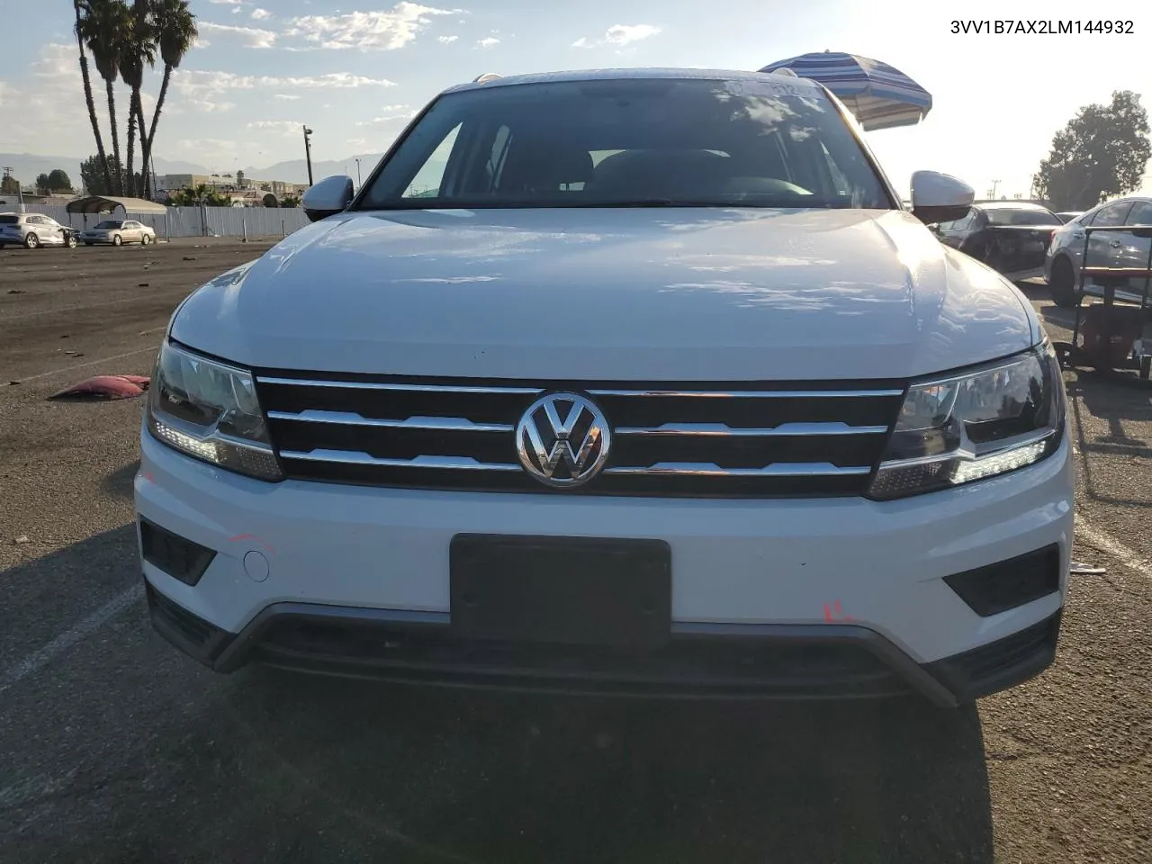 2020 Volkswagen Tiguan S VIN: 3VV1B7AX2LM144932 Lot: 74318124