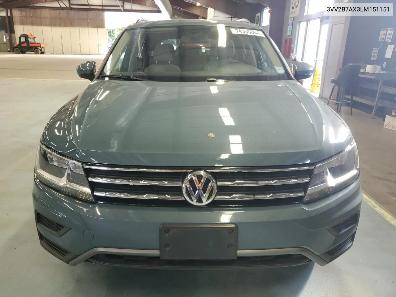 3VV2B7AX3LM151151 2020 Volkswagen Tiguan Se