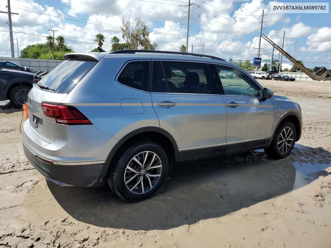 2020 Volkswagen Tiguan Se VIN: 3VV3B7AX6LM089782 Lot: 74427254