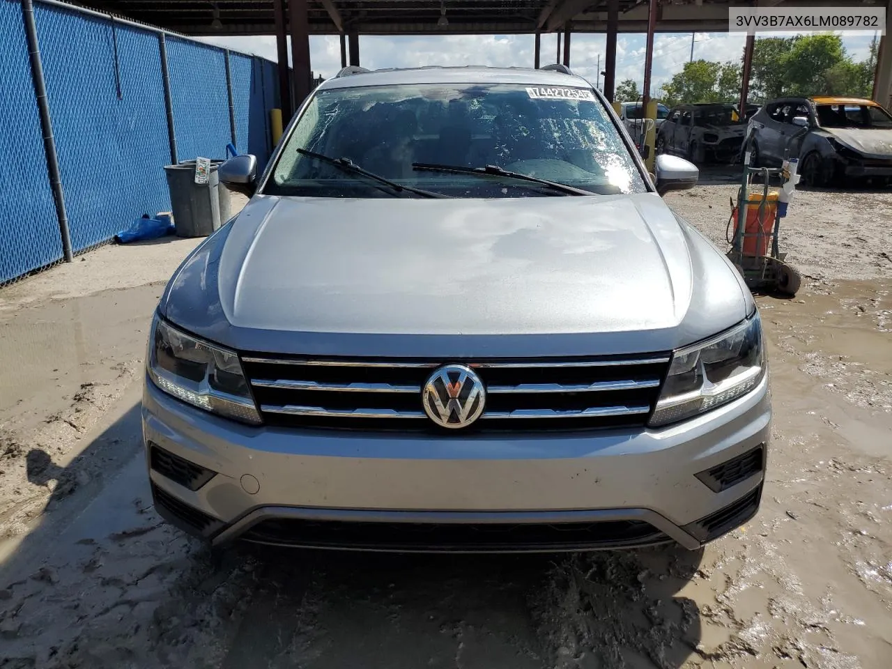 2020 Volkswagen Tiguan Se VIN: 3VV3B7AX6LM089782 Lot: 74427254