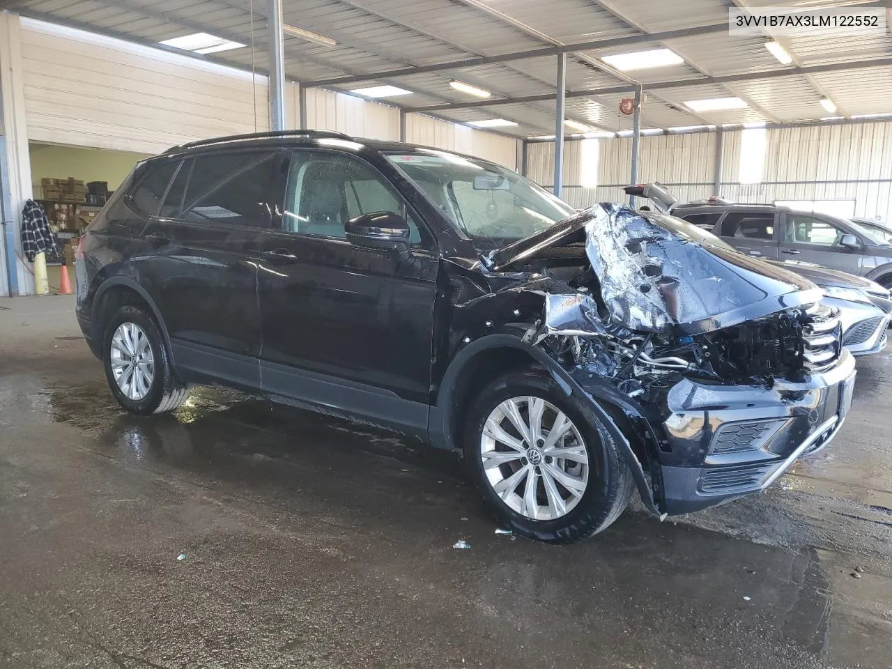 2020 Volkswagen Tiguan S VIN: 3VV1B7AX3LM122552 Lot: 74443894