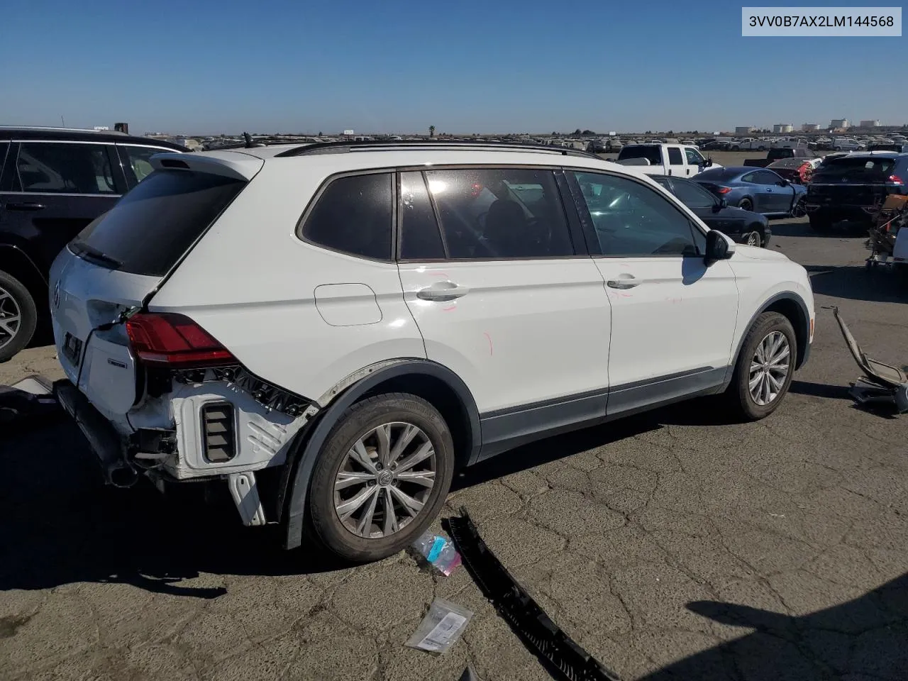 3VV0B7AX2LM144568 2020 Volkswagen Tiguan S