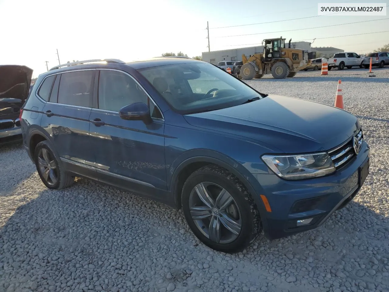 2020 Volkswagen Tiguan Se VIN: 3VV3B7AXXLM022487 Lot: 74631184