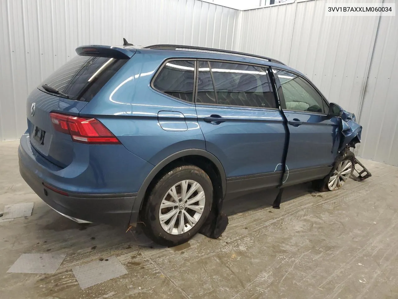 2020 Volkswagen Tiguan S VIN: 3VV1B7AXXLM060034 Lot: 74658224