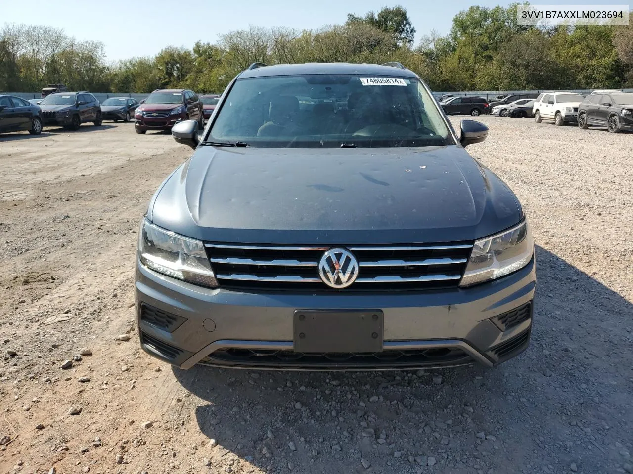 3VV1B7AXXLM023694 2020 Volkswagen Tiguan S