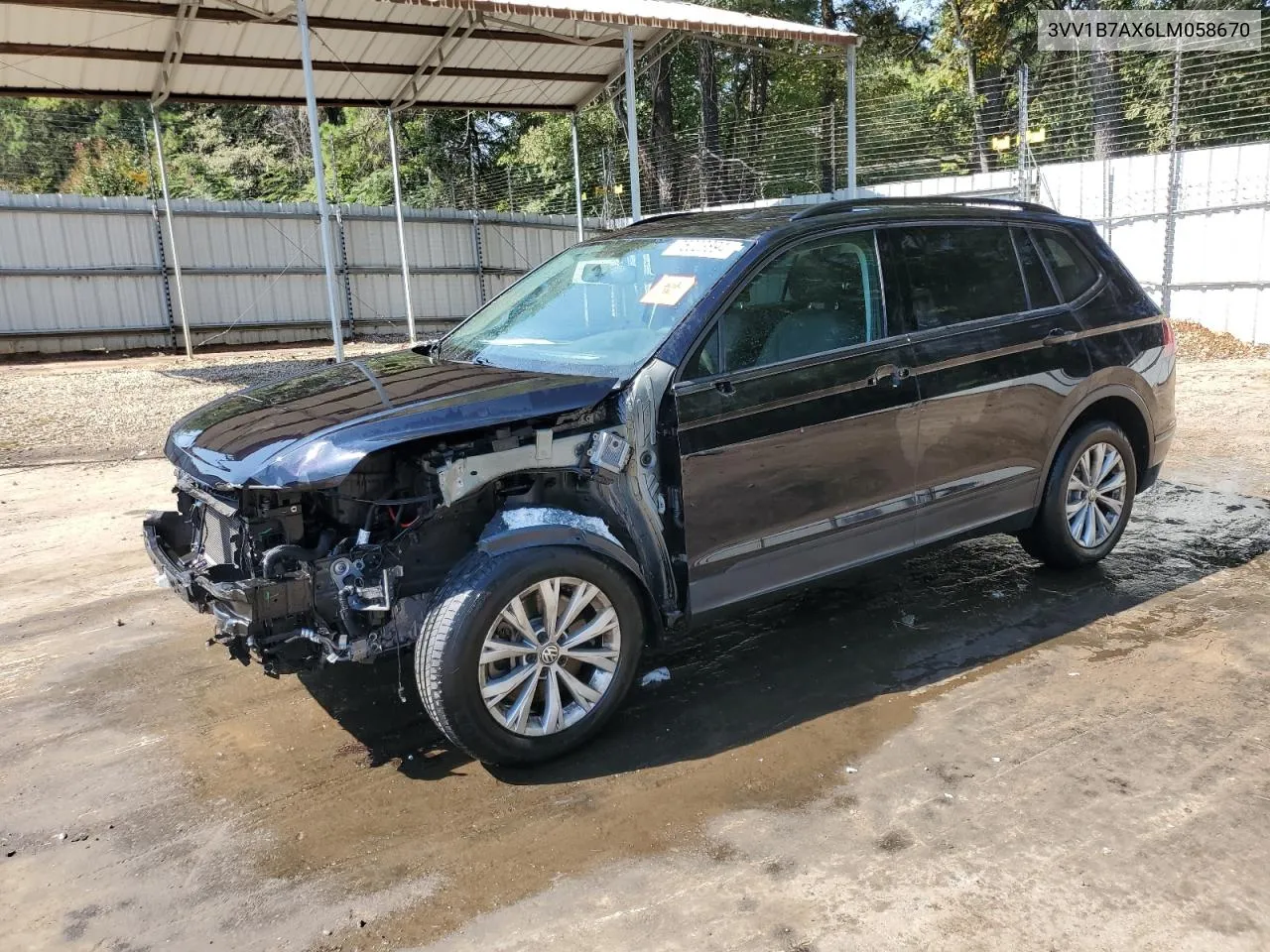 3VV1B7AX6LM058670 2020 Volkswagen Tiguan S